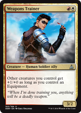 Weapons Trainer - Foil | Oath of the Gatewatch