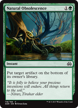 Natural Obsolescence | Aether Revolt