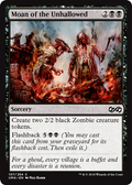Moan of the Unhallowed - Foil | Ultimate Masters