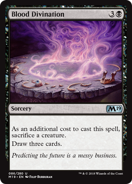 Blood Divination - Foil | Core Set 2019
