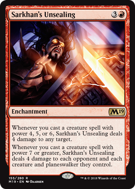 Sarkhan's Unsealing - Foil | Core Set 2019