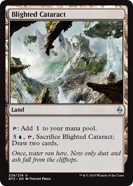Blighted Cataract - Foil | Battle for Zendikar