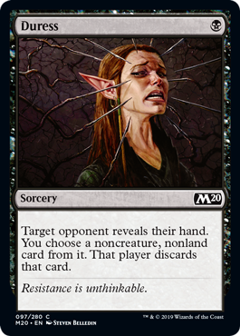 Duress - Foil | Core Set 2020