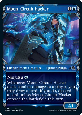 Moon-Circuit Hacker - Showcase | Kamigawa: Neon Dynasty