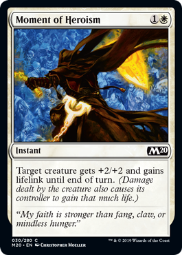 Moment of Heroism - Foil | Core Set 2020