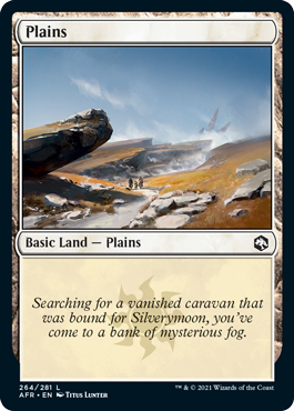 Plains (264) - Foil | Adventures in the Forgotten Realms