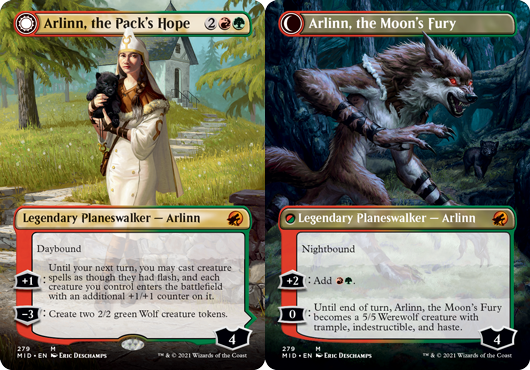 Arlinn, the Pack's Hope - Foil - Borderless | Innistrad: Midnight Hunt