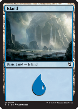 Island (296) | Commander 2018