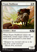 Trusty Packbeast - Foil | Core Set 2019