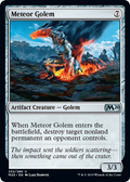Meteor Golem - Foil | Core Set 2020