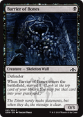 Barrier of Bones - Foil | Guilds of Ravnica