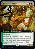 Faeburrow Elder - Extended Art | Throne Of Eldraine