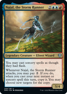 Najal, the Storm Runner | Dominaria United