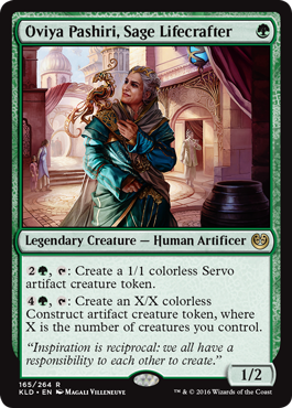 Oviya Pashiri, Sage Lifecrafter - Foil | Kaladesh