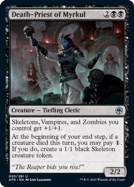 Death-Priest of Myrkul - Foil | Adventures in the Forgotten Realms
