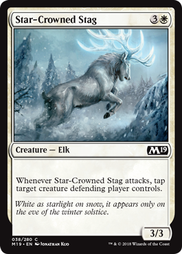 Star-Crowned Stag - Foil | Core Set 2019