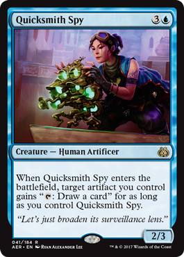Quicksmith Spy - Foil | Aether Revolt