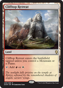 Clifftop Retreat - Foil | Dominaria
