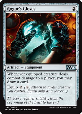 Rogue's Gloves - Foil | Core Set 2019
