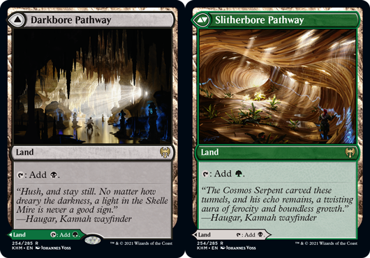 Darkbore Pathway // Slitherbore Pathway | Kaldheim