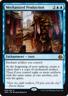 Mechanized Production - Foil | Aether Revolt
