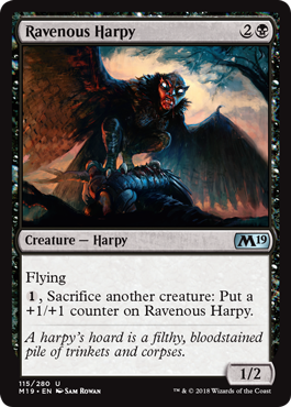 Ravenous Harpy - Foil | Core Set 2019