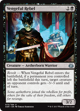 Vengeful Rebel - Foil | Aether Revolt