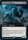 Hunted Nightmare - Foil - Extended Art | Ikoria: Lair of Behemoths
