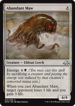 Abundant Maw - Foil | Eldritch Moon