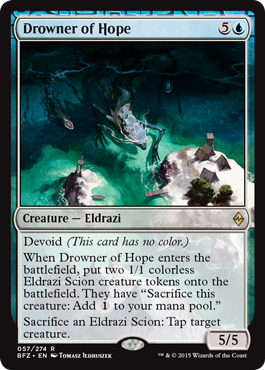 Drowner of Hope - Foil | Battle for Zendikar