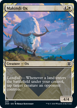 Makindi Ox - Showcase | Zendikar Rising