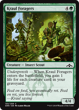 Kraul Foragers - Foil | Guilds of Ravnica