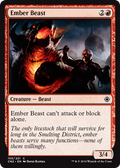 Ember Beast - Foil | Conspiracy: Take the Crown