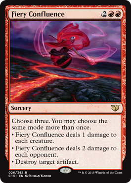 Fiery Confluence | Commander 2015