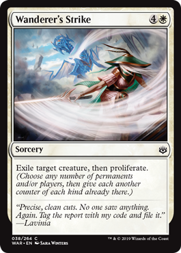 Wanderer's Strike | War of the Spark