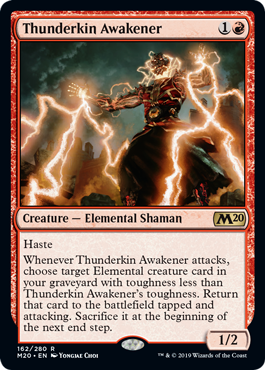 Thunderkin Awakener - Foil | Core Set 2020