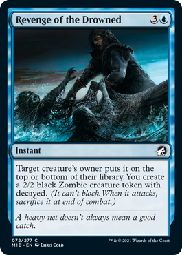 Revenge of the Drowned - Foil | Innistrad: Midnight Hunt