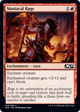 Maniacal Rage - Foil | Core Set 2020