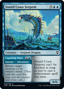 Sword Coast Serpent // Capsizing Wave | Baldur's Gate