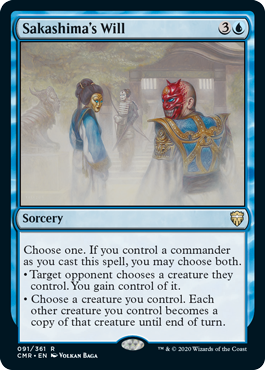 Sakashima's Will | Commander Legends