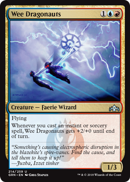 Wee Dragonauts - Foil | Guilds of Ravnica