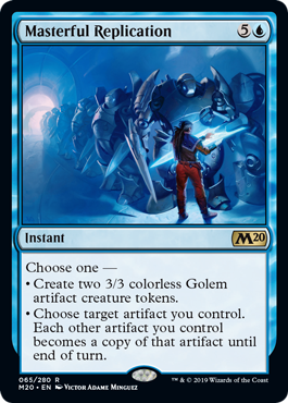 Masterful Replication - Foil | Core Set 2020