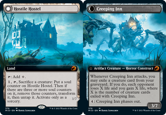 Hostile Hostel - Extended Art | Innistrad: Midnight Hunt