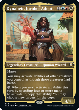 Dynaheir, Invoker Adept - Foil Etched | Baldur's Gate