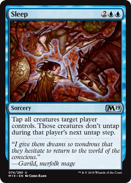 Sleep - Foil | Core Set 2019
