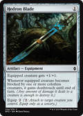 Hedron Blade - Foil | Battle for Zendikar