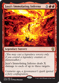 Jaya's Immolating Inferno - Foil | Dominaria