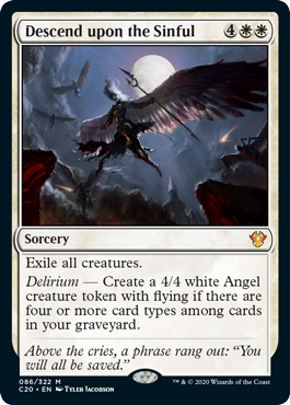 Descend upon the Sinful | Commander 2020