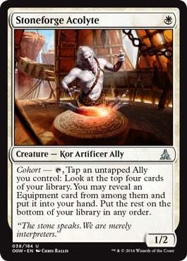 Stoneforge Acolyte - Foil | Oath of the Gatewatch