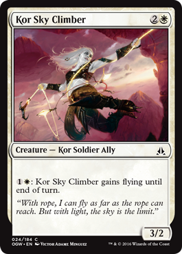 Kor Sky Climber - Foil | Oath of the Gatewatch